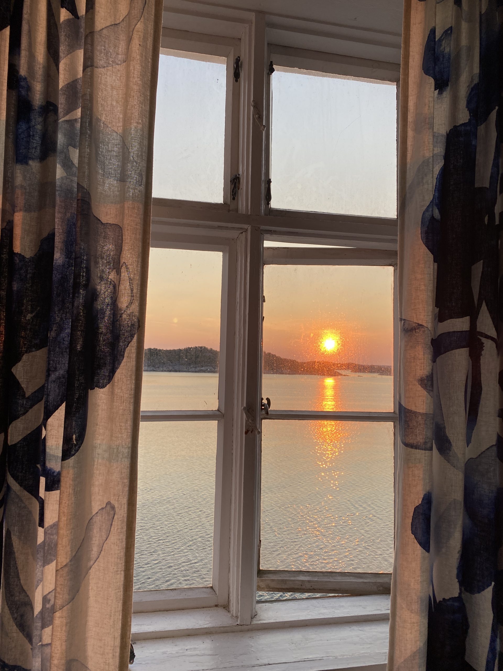 Sunrise from the bedroom